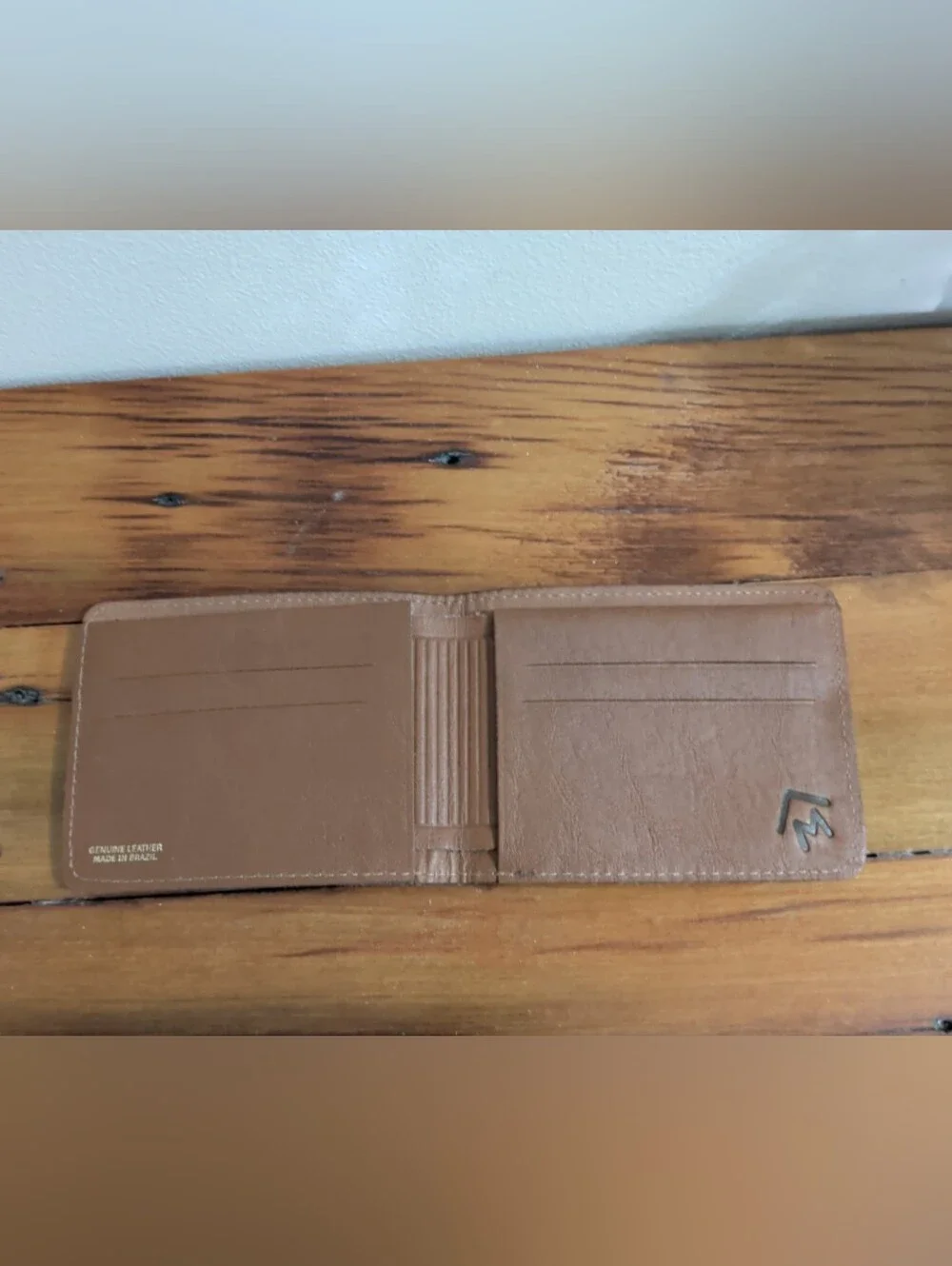 Vintage Marlboro Genuine Leather Bi Fold Wallet